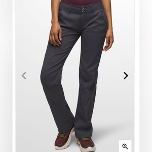 Prana Halle Original Women’s pant size 8 short inseam - coal dark gray